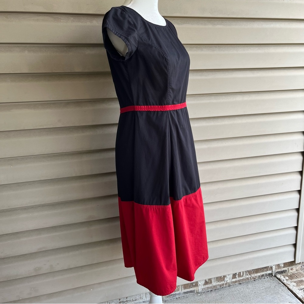 Eshakti Fit And Flare Retro Colorblock Dress - Si… - image 4